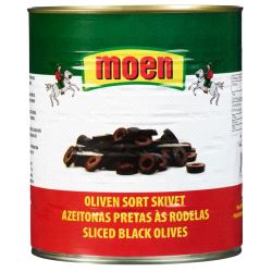 Oliven i skiver, svart 3kg