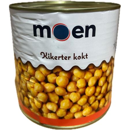 Kikerter kokt 3kg