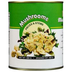 Sjampinjong i skiver 800g