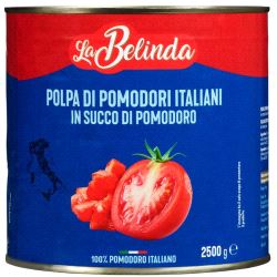 Hakkede tomater 2,5kg