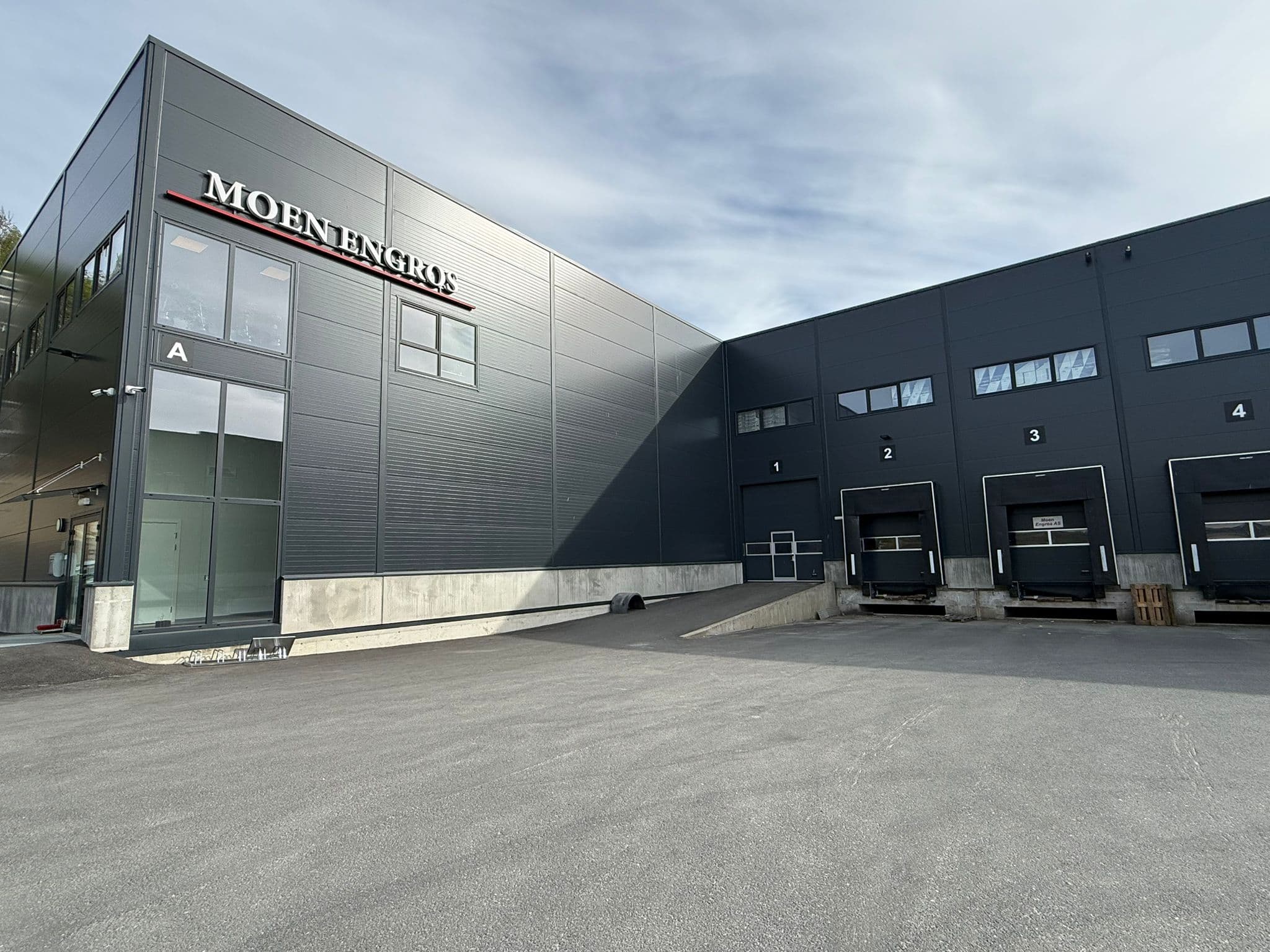 Moen Engros hovedkontor og sentrallager i Vestby